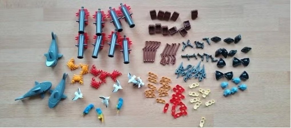 Losse soldaten/piraten poppetjes en onderdelen, Lego, Nieuw, Minifiguur, Pirates