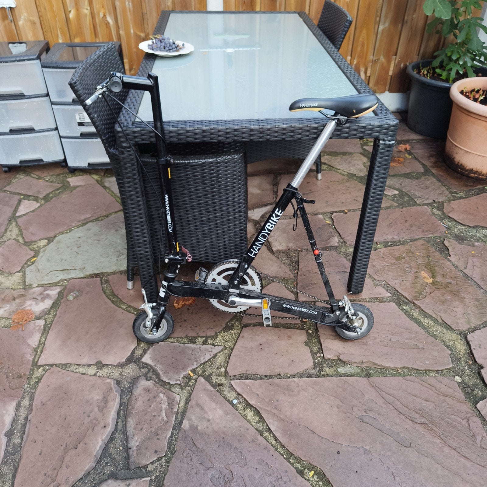 handybike opvouw fiets, Fietsen en Brommers, Overige merken, Minder dan 14 inch, Velgrem, Ophalen of Verzenden