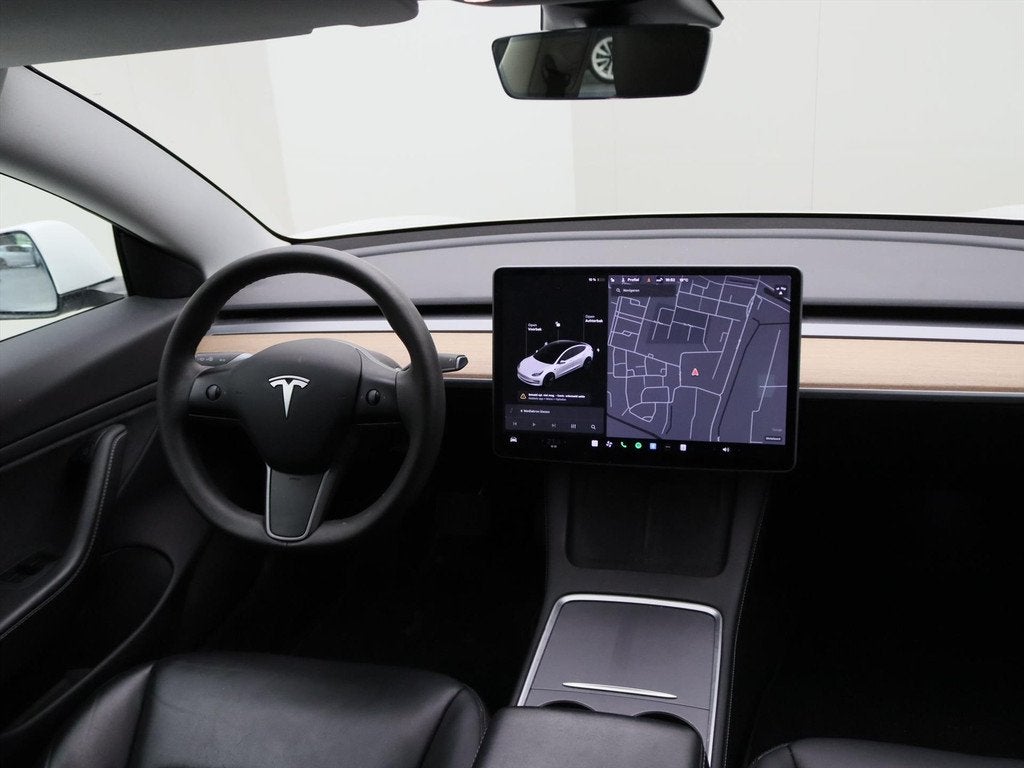 Tesla Model 3 Long-Range AWD 351pk 75 kWh FACELIFT [ TREKHAA, Auto's, Automaat, Gebruikt, Zwart, Wit