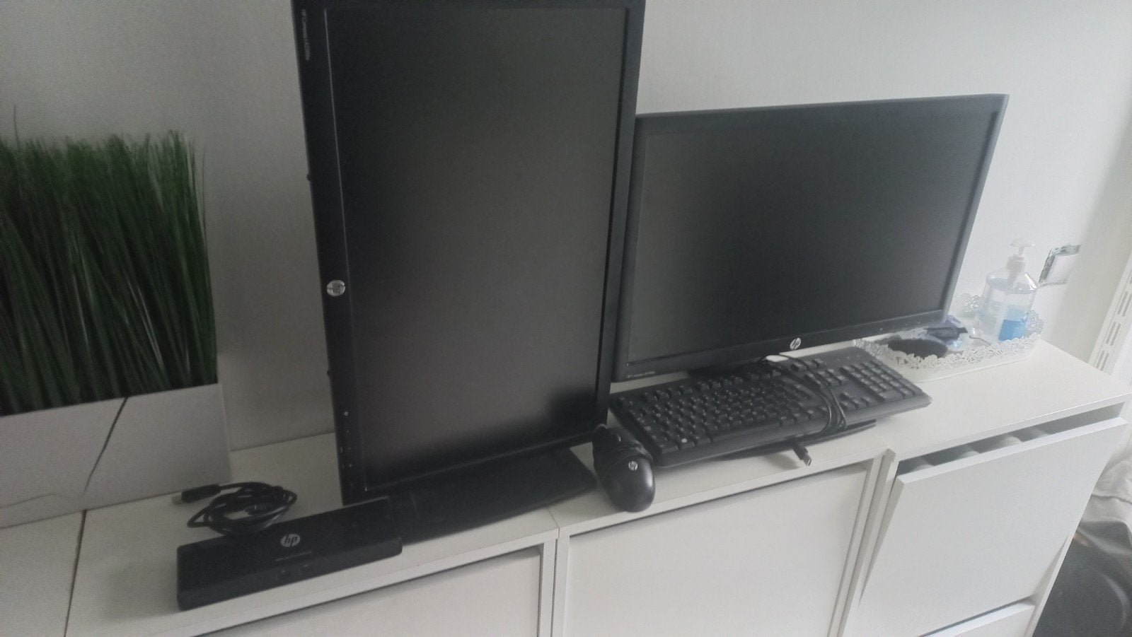 HP complete werkplek inclusief dockingstation, Computers en Software, Ophalen of Verzenden, Zo goed als nieuw, Hp, Laptop