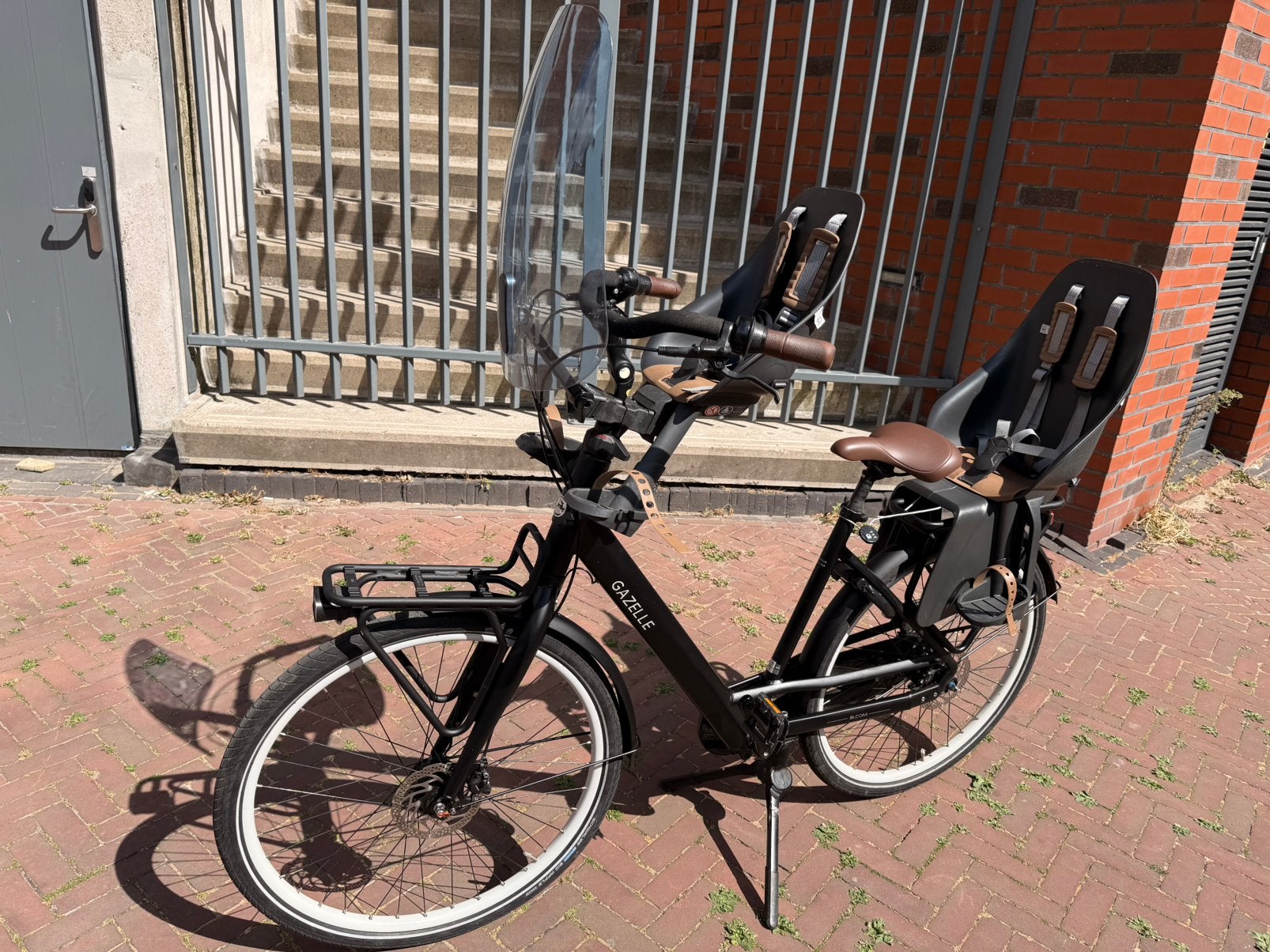 Gazelle Bloom C7 moederfiets 53CM, Fietsen en Brommers, Fietsen | Dames | Moederfietsen, Ophalen, 2 zitjes, 53 tot 56 cm, Versnellingen