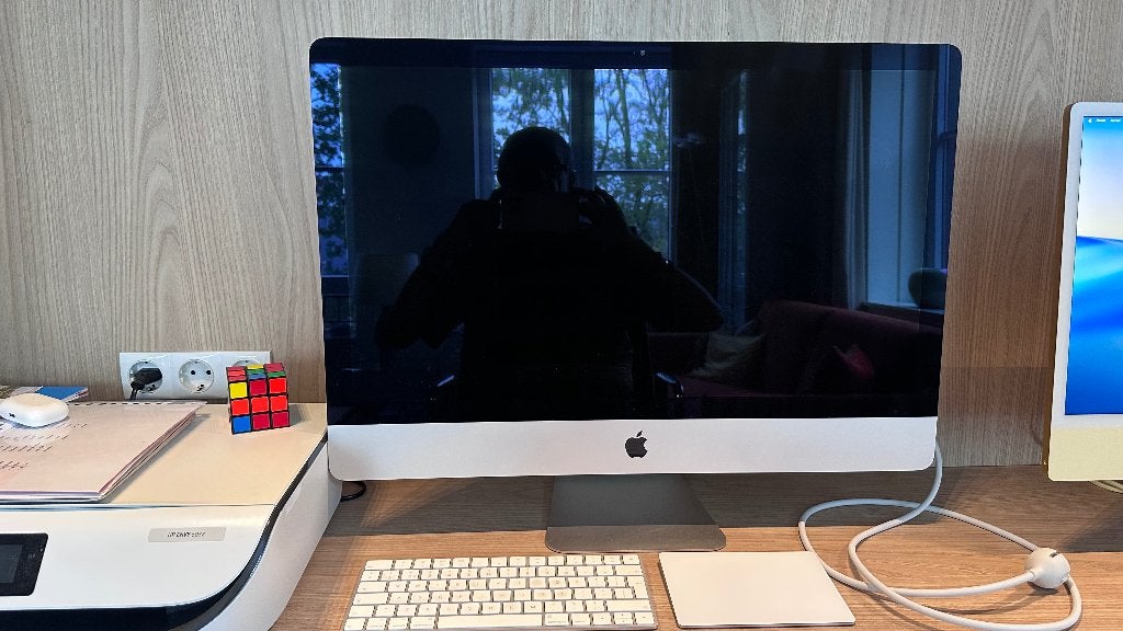 iMac 27 inch 2019 draadloos toetsenbord +  trackpad, Computers en Software, Apple Desktops, Ophalen, Gebruikt, 8 GB, IMac