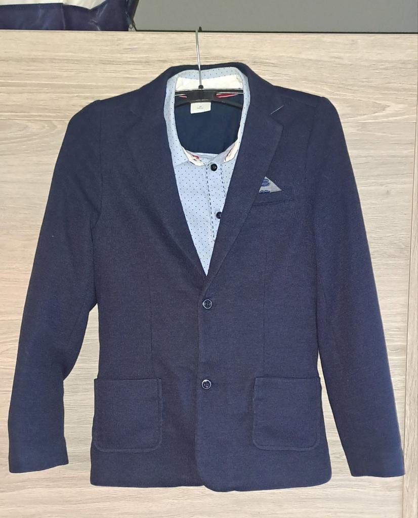 Boboli kostuum pak blouse blazer colbert maat 140, Ophalen of Verzenden, Zo goed als nieuw, Boboli, Jongen