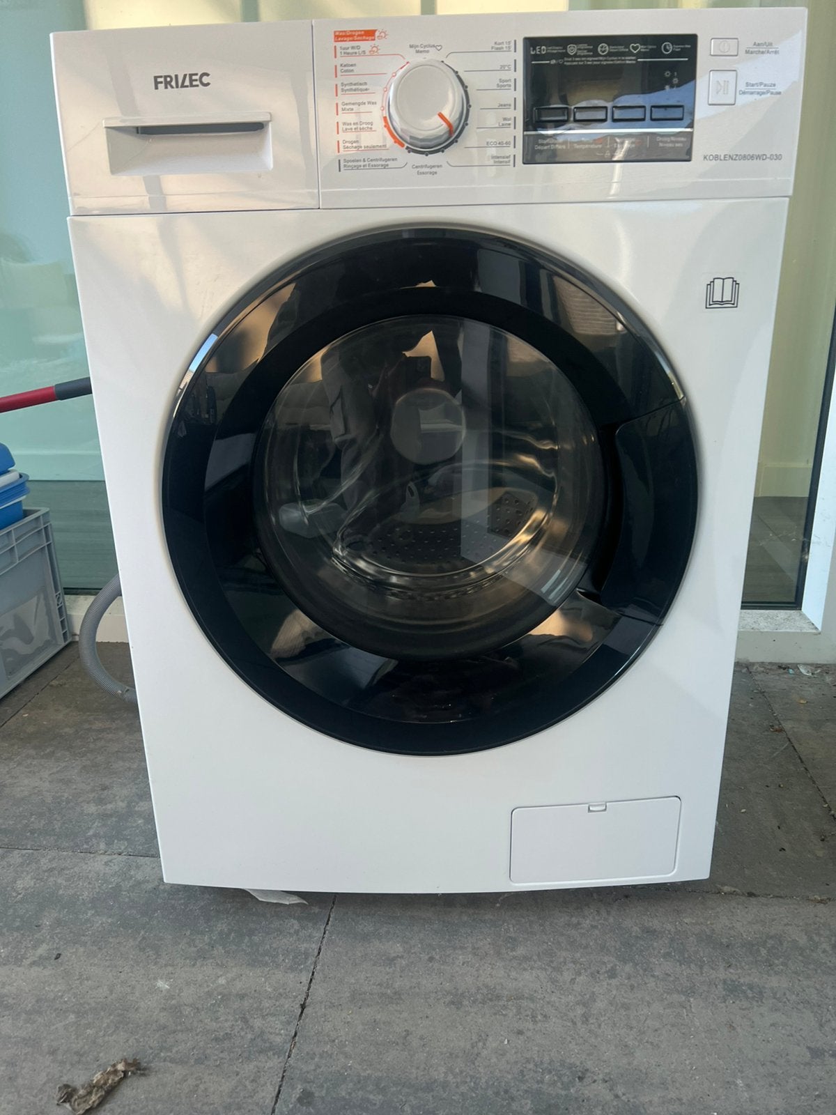 Frilec wasmachine + droger, was/droog combi, Witgoed en Apparatuur, Minder dan 85 cm, Ophalen of Verzenden, Zo goed als nieuw