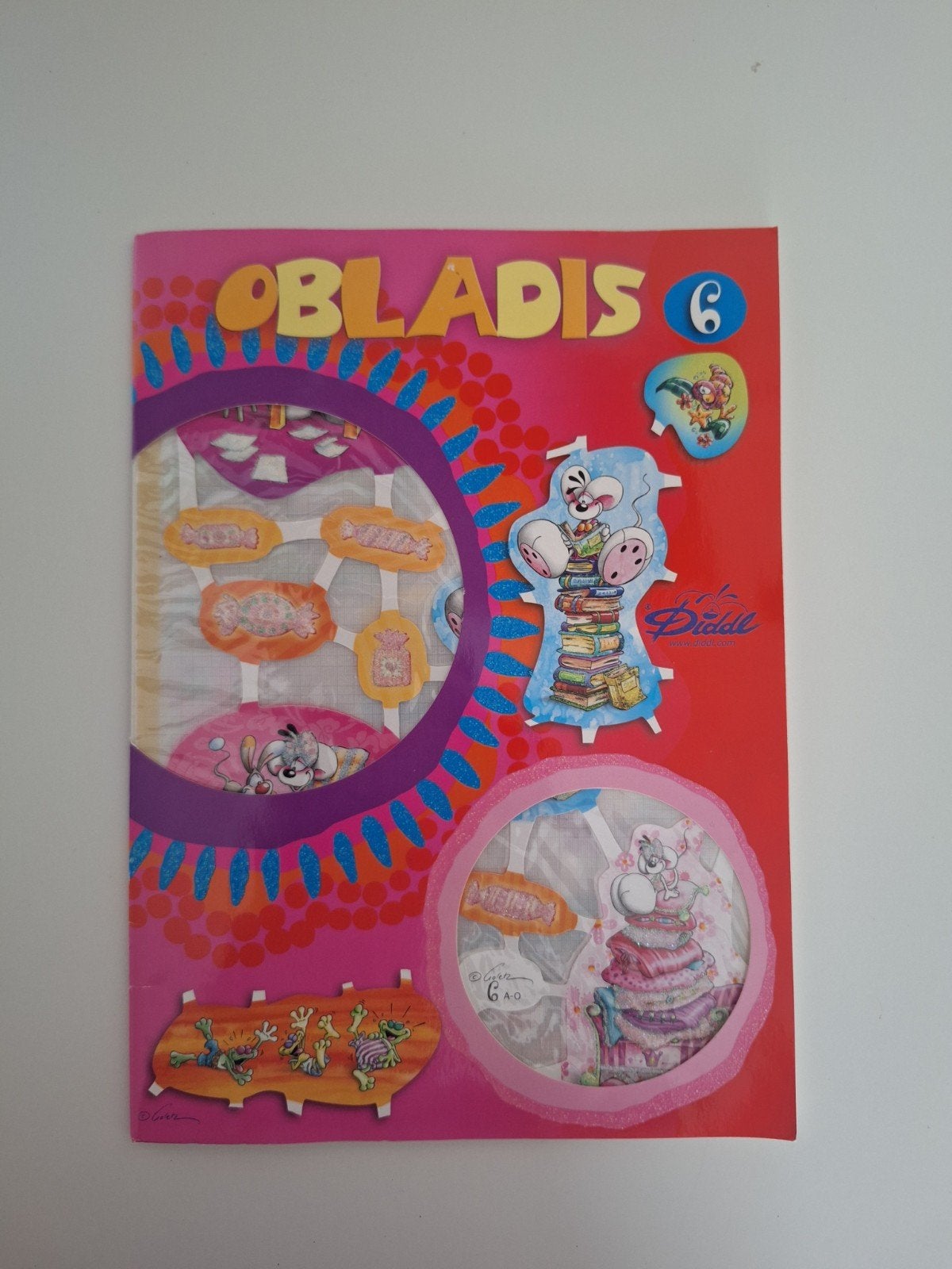 Diddl - stickers en poëzieplaatjes, Verzamelen, Ophalen of Verzenden, Gebruikt, Papier, Kaart of Schrift