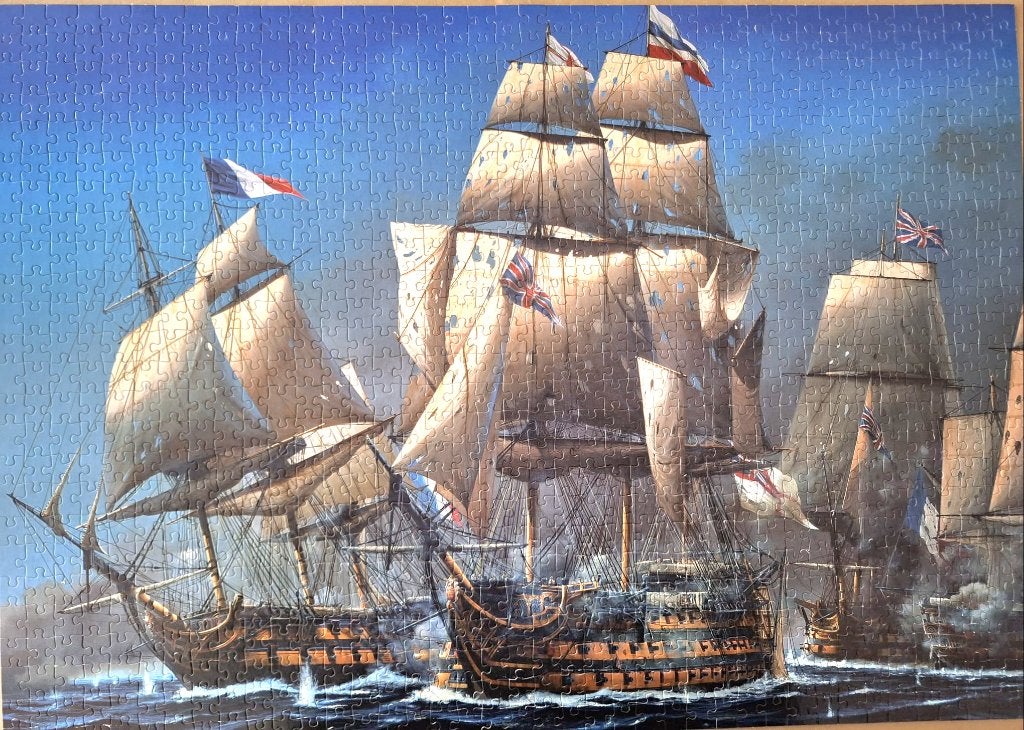 Legpuzzel 1000 stukjes, Verzenden, 500 t/m 1500 stukjes, Zo goed als nieuw, Legpuzzel
