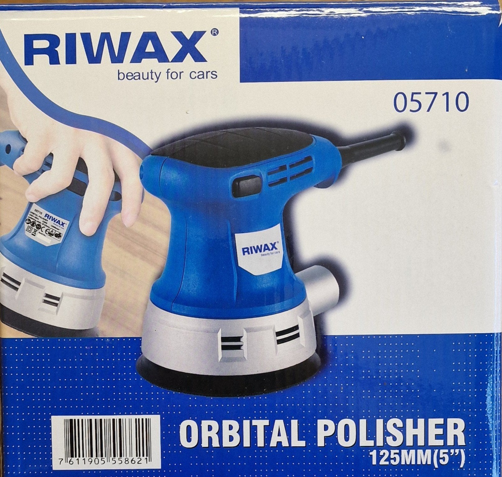 Riwax Excentrische Schuurmachine 240W - NIEUW, Ophalen, Nieuw, Minder dan 600 watt, Excentrische schuurmachine