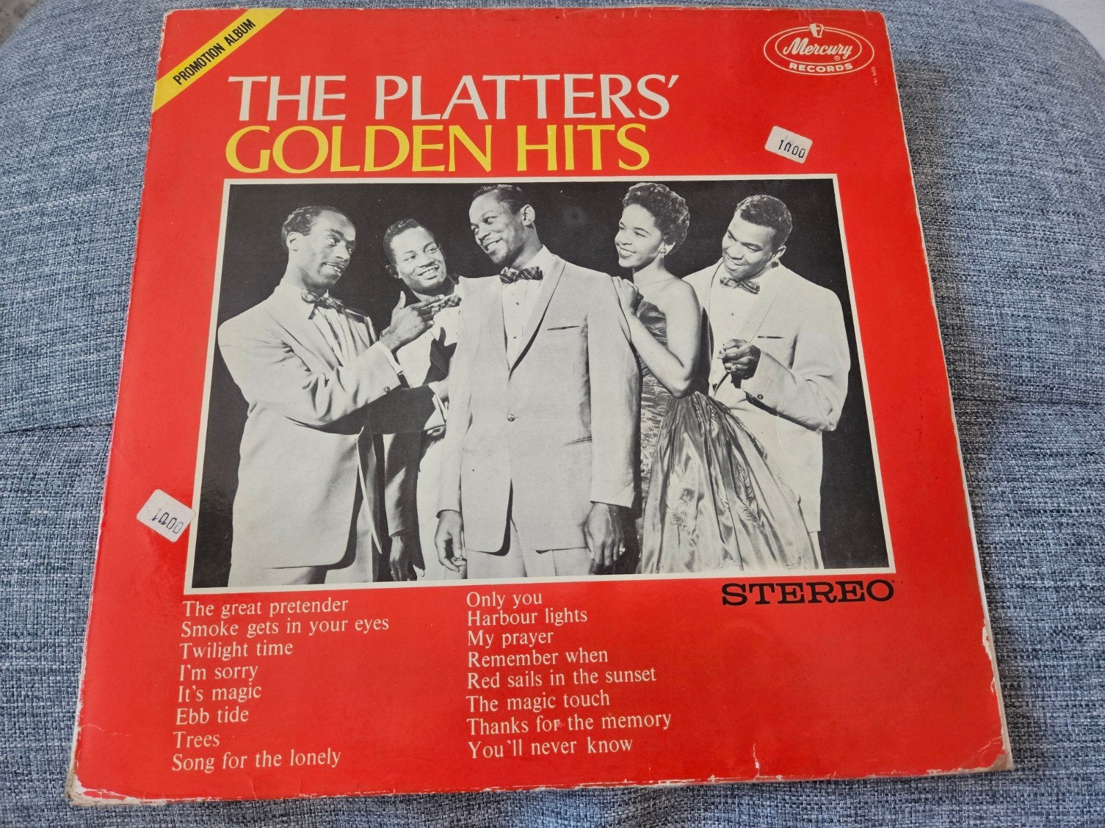 LP The Platters Golden Hits vinyl, Gebruikt, Verzenden, Voor 1960, 12 inch