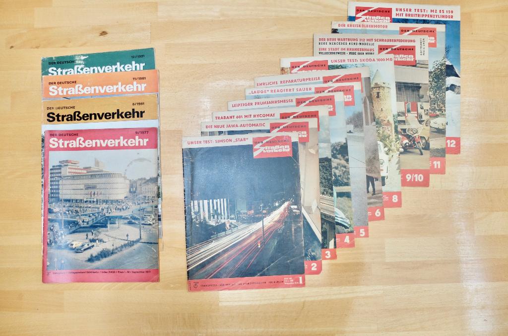 📖 Der deutsche Straßenverkehr 1965, '66 & '67, Gelezen, Ophalen of Verzenden, Transpress autorenkollektiv, Algemeen