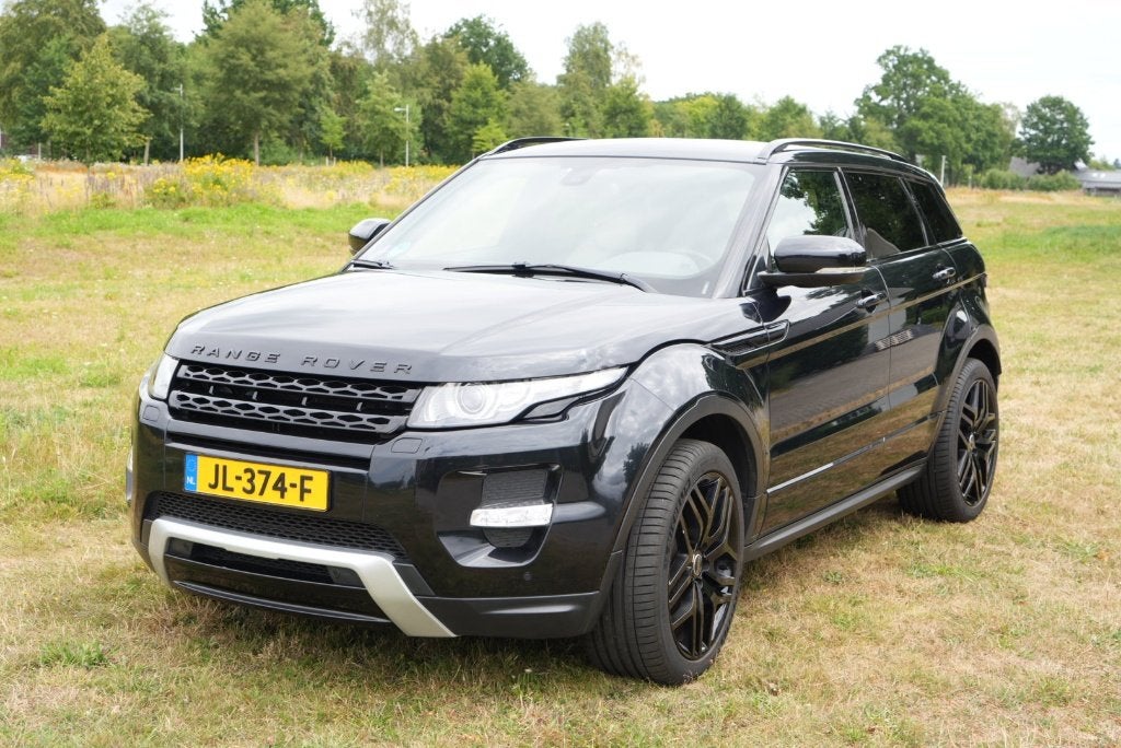 Range Rover Evoque Automaat Benzine Crème Leder CarPlay Top!, Automaat, Euro 5, 1800 kg, Beige