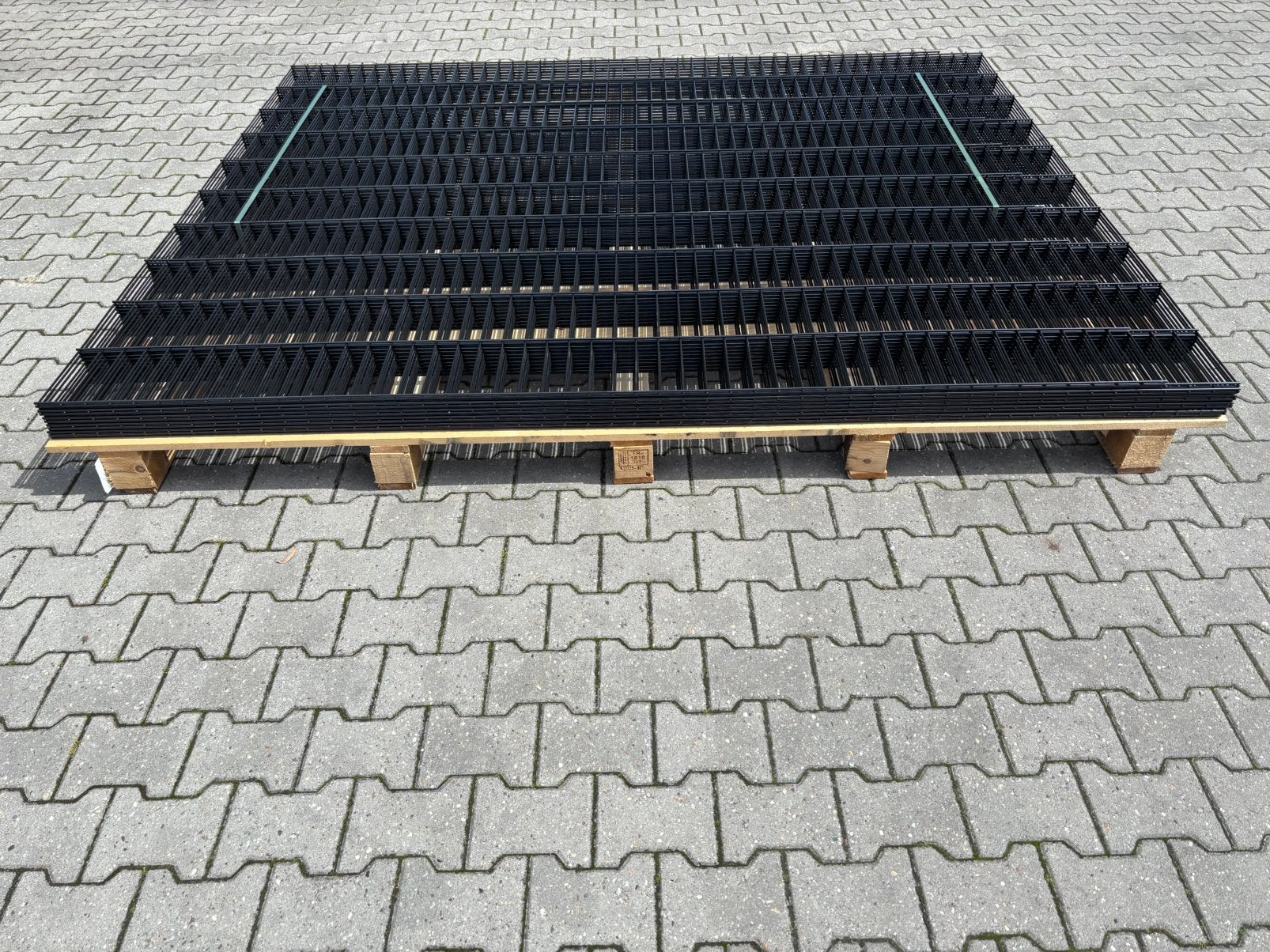 25 meter dubbelstaafmat hekwerk, hoogte 203 centimeter!, Ophalen, S, Nieuw, Dubbelstaafmat hekwerk