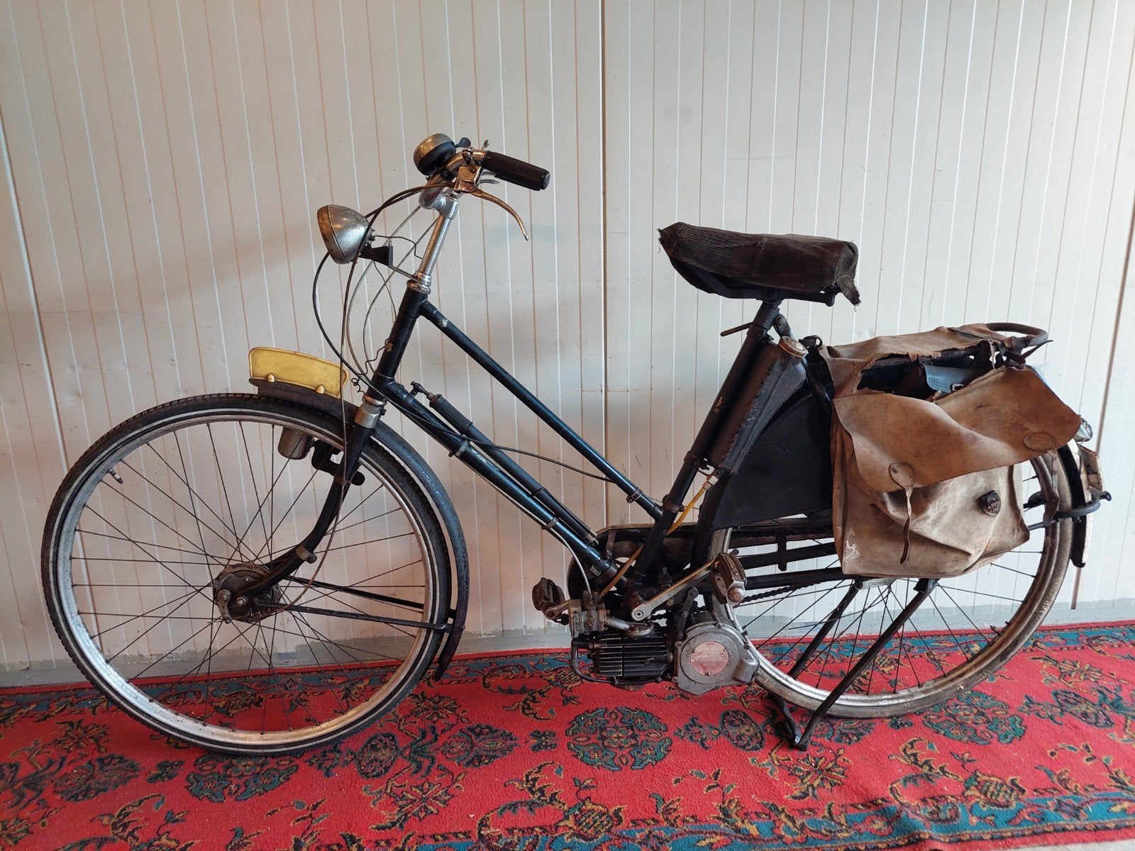 Kampioen fiets met Mosquito motorblok - Origineel uit 1951, Ophalen, Overige merken