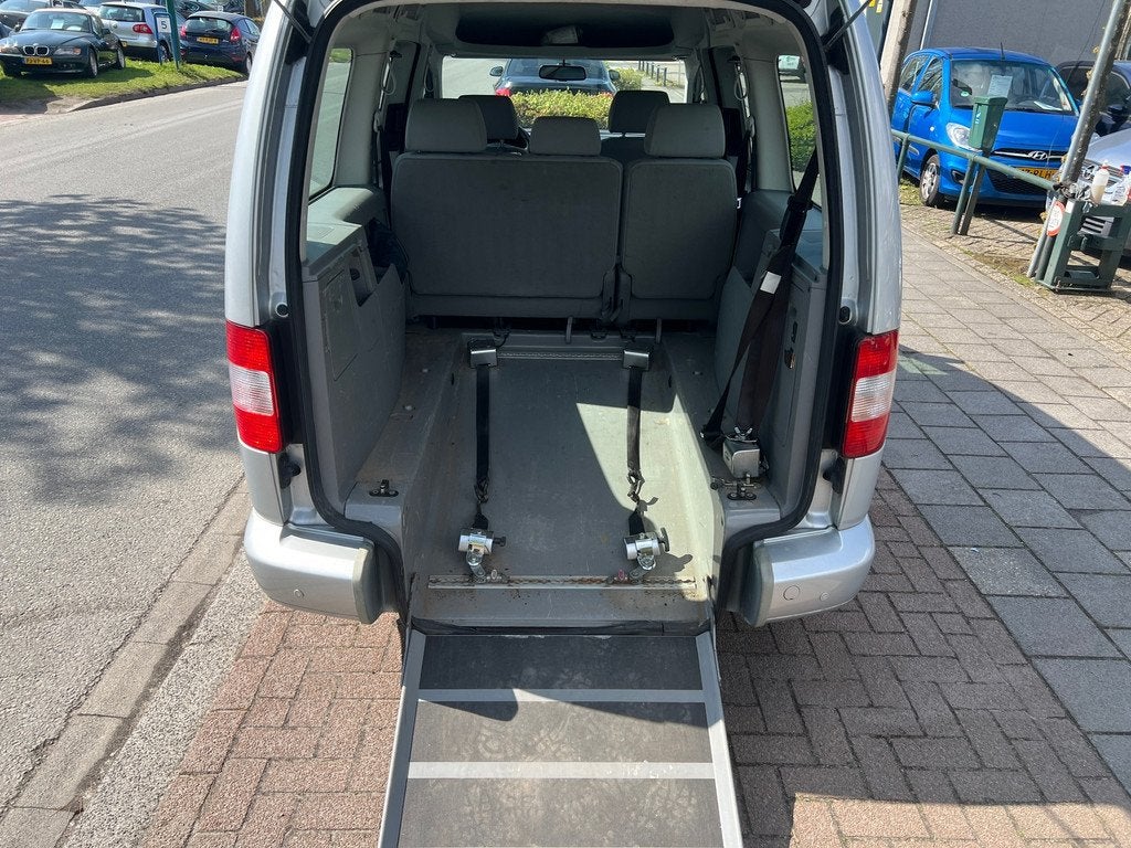Volkswagen Caddy Maxi 1.9TDI I ROLSTOELVERVOER + 5 ZITPLAATS, Voorwielaandrijving, Euro 5, Stof, Gebruikt