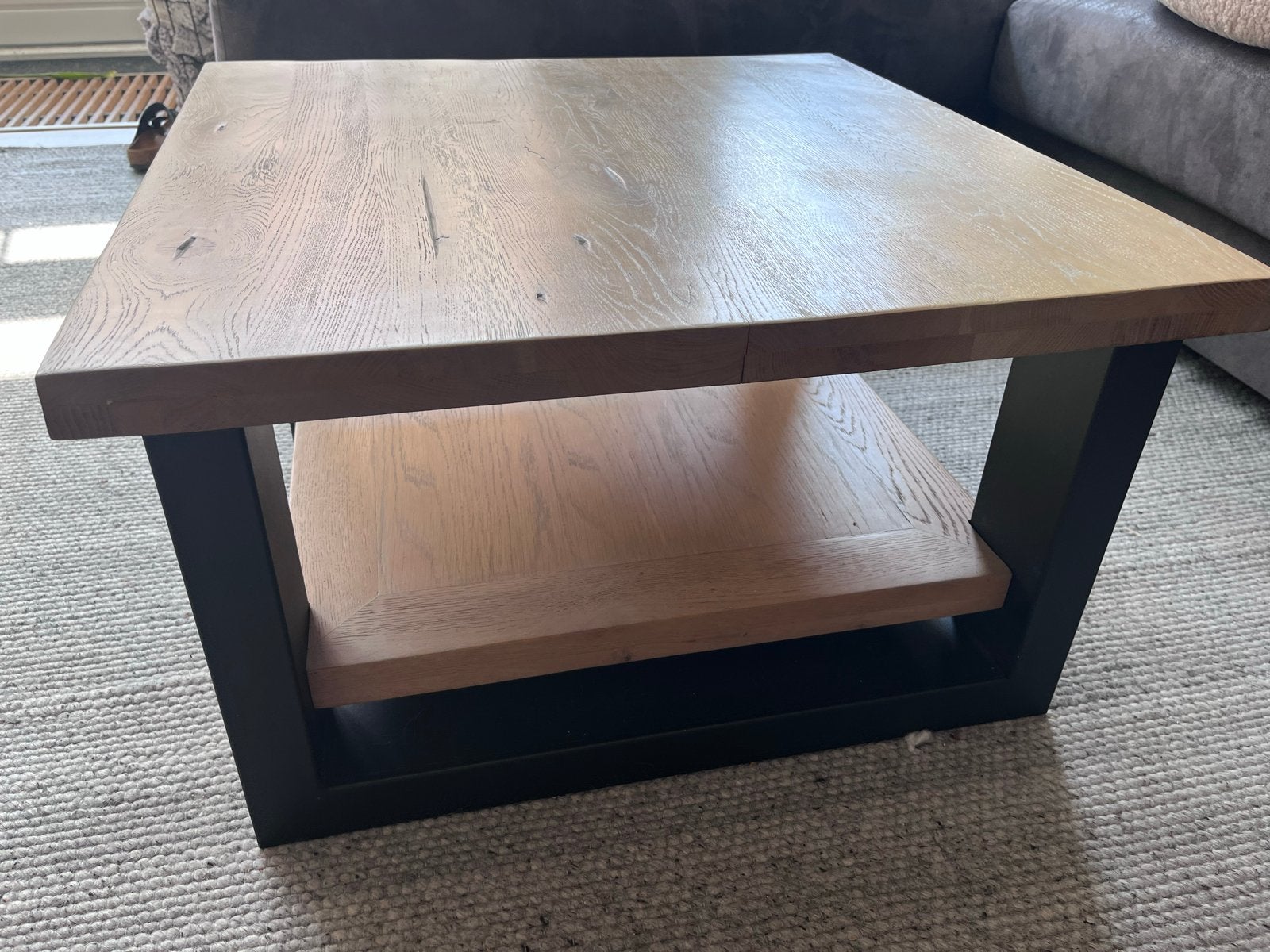 Salontafel Pronto Verato 70x70 - Opknapper, Ophalen, Gebruikt, 100 tot 150 cm, Vierkant