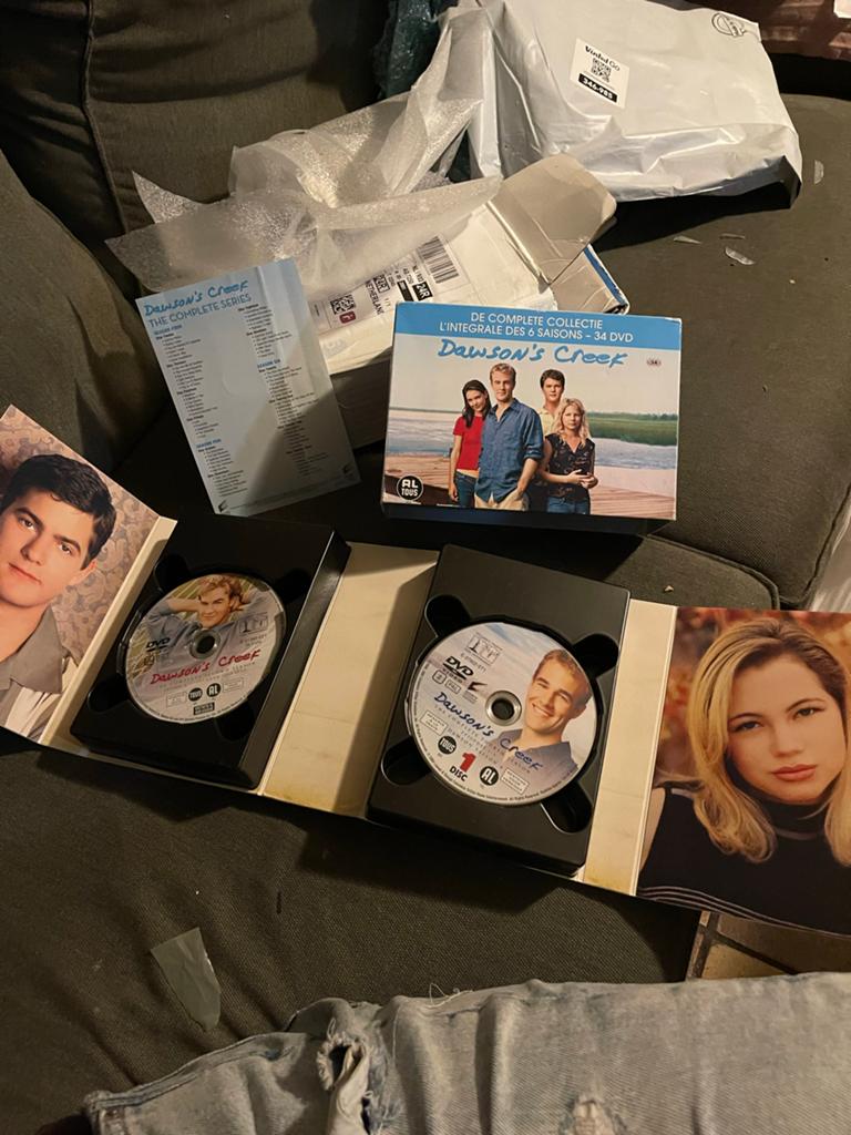Dawson's Creek: De Complete Collectie - 34 DVD Boxset, Cd's en Dvd's, Dvd's | Tv en Series, Vanaf 12 jaar, Ophalen of Verzenden