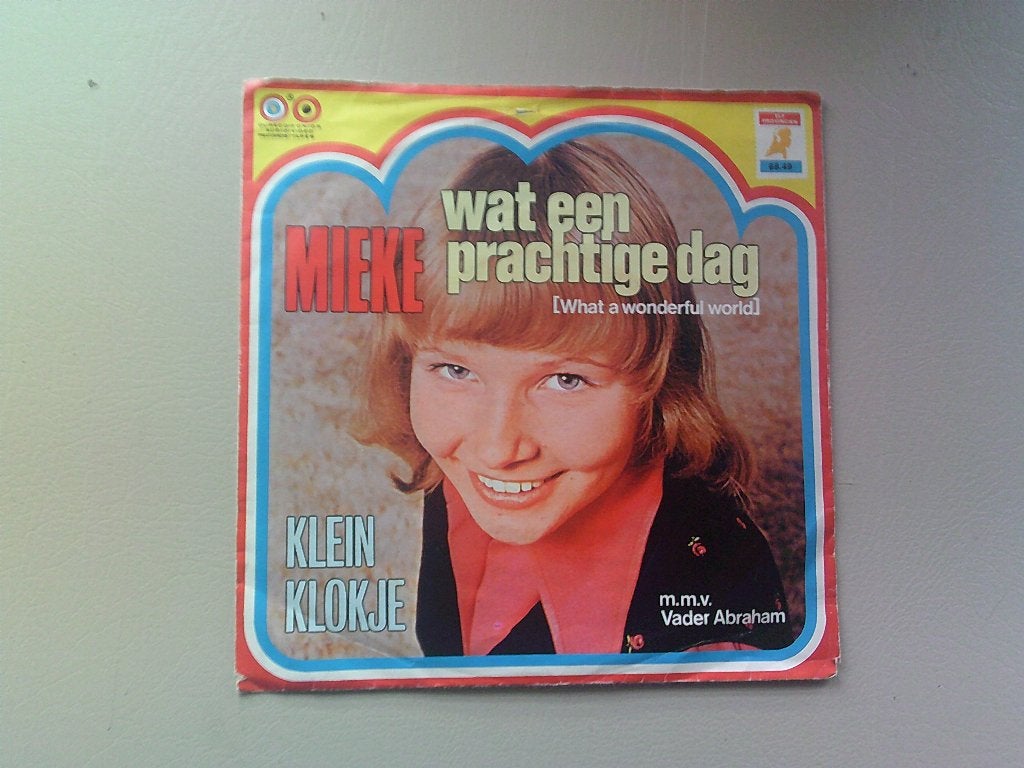 Mieke - Wat een prachtige dag / Klein Klokje, Cd's en Dvd's, Gebruikt, 7 inch, Ophalen of Verzenden, Pop