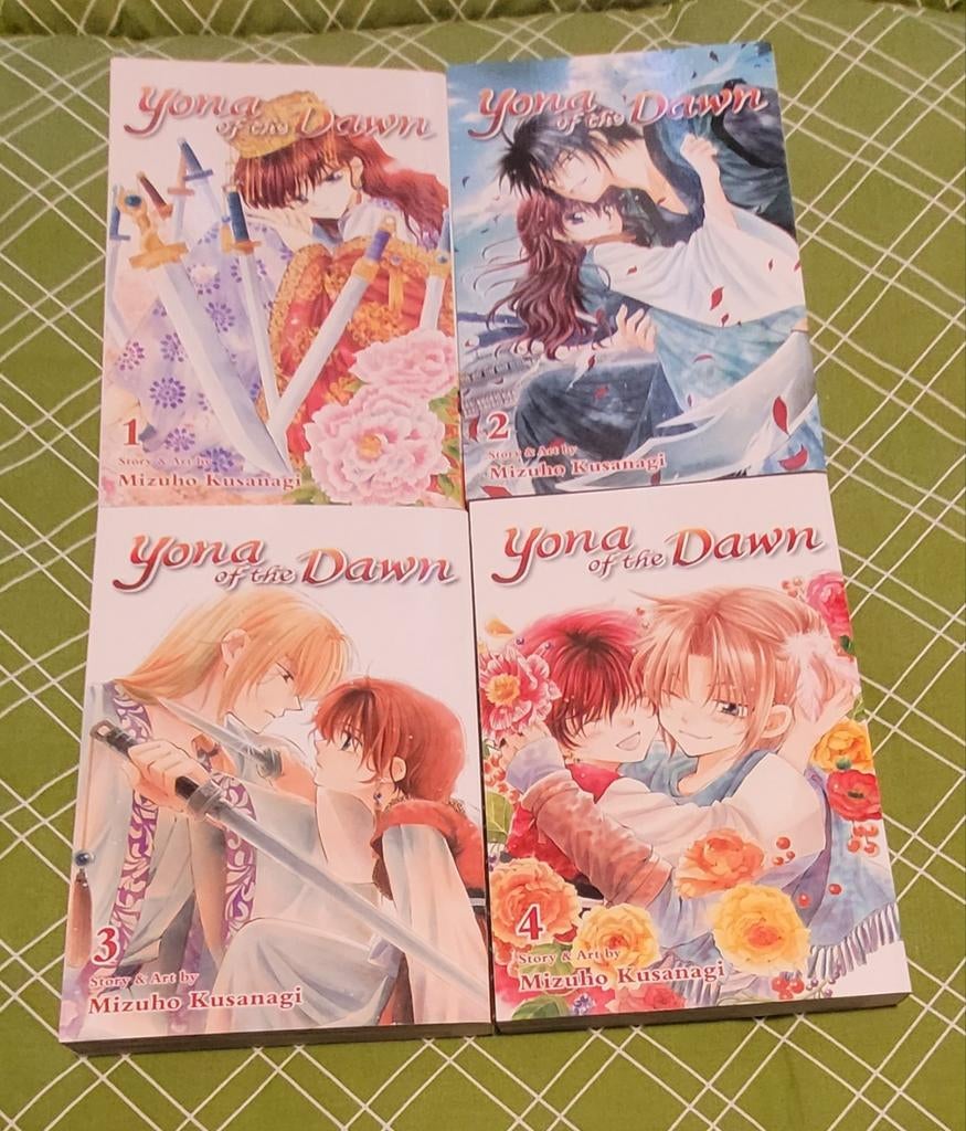 Manga's Yona of the Dawn vol. 1 tm 4, Ophalen of Verzenden, Zo goed als nieuw, Japan (Manga), Meerdere comics