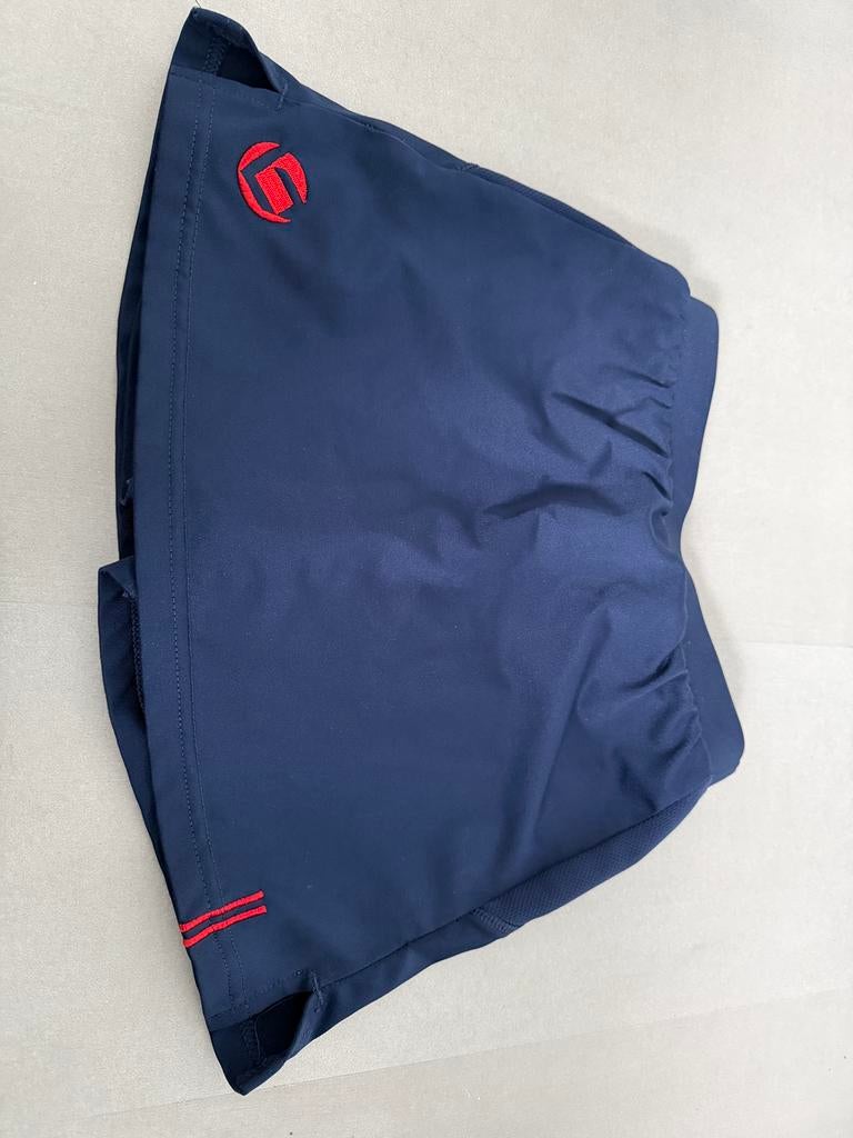 Blauw korfbal of hockey rokje met onderbroekje eraan, Sport en Fitness, Korfbal, Ophalen of Verzenden, Zo goed als nieuw, Kleding