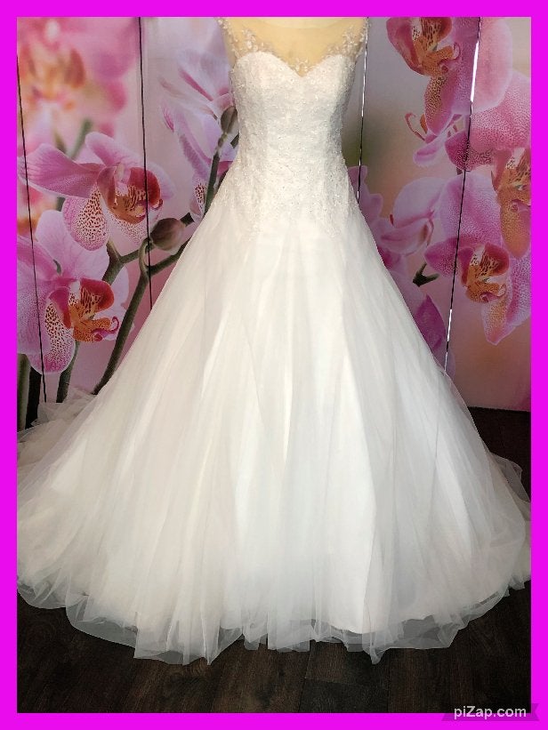 Nieuw maat 38 Fleur, Trouwjurk, Overige kleuren, Nieuw, Ophalen of Verzenden