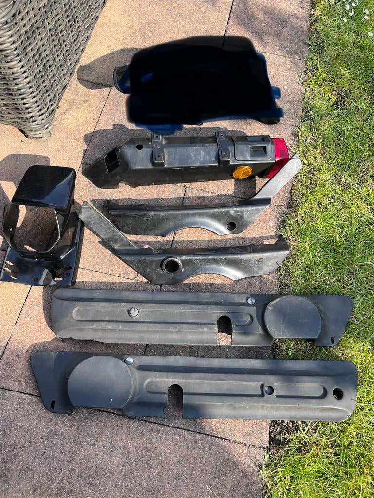 🟥 Zwarte Kappenset voor Gilera Citta 🟥, Ophalen of Verzenden, Gebruikt, Kap, Gilera