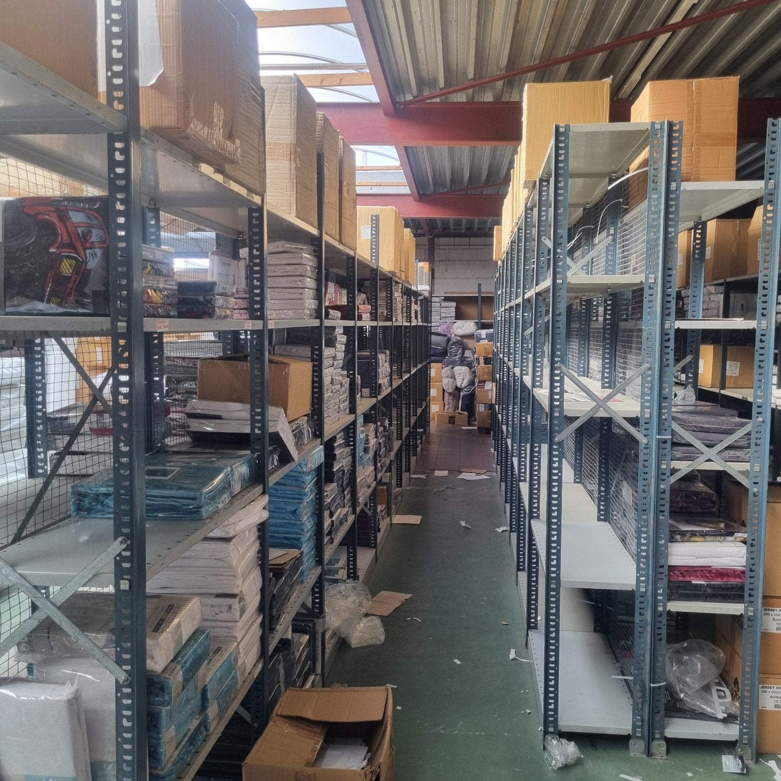Professionele Legbordstellingen Magazijn | 80 Meter, Ophalen