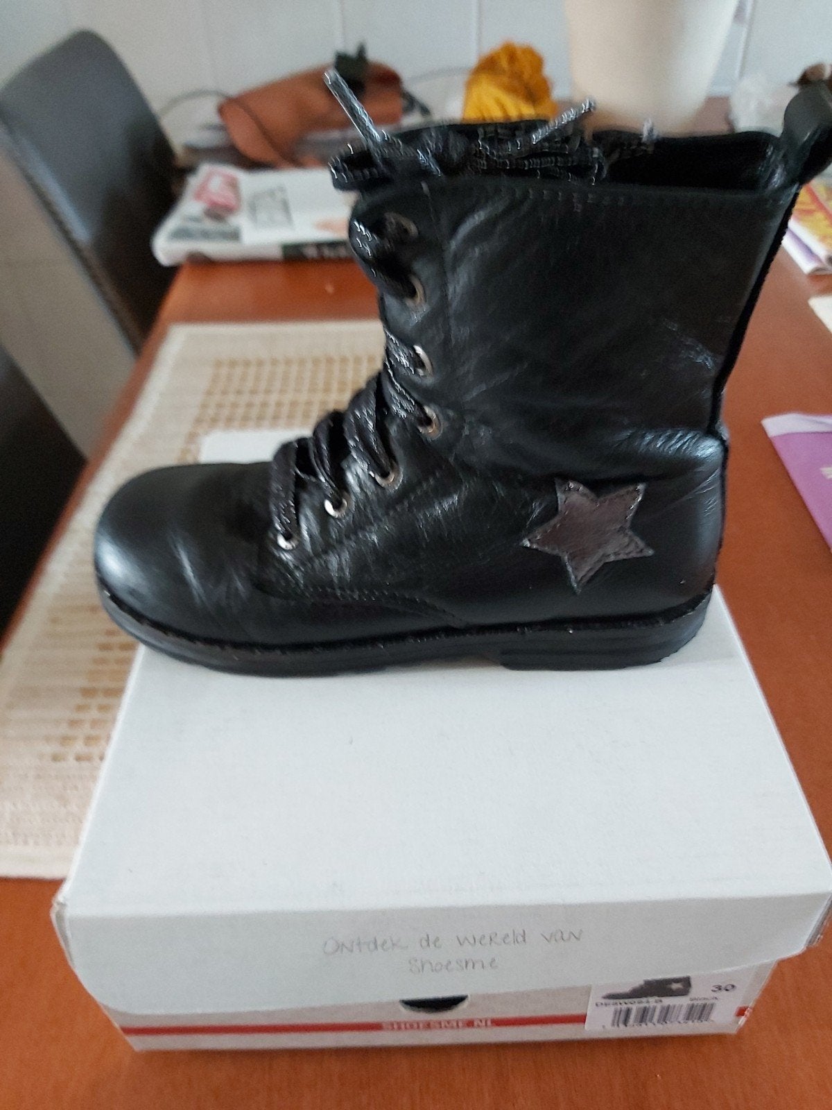 Shoesme laarsjes, meisje, maat 31, Ophalen of Verzenden, Gedragen, Zwart, Bikini