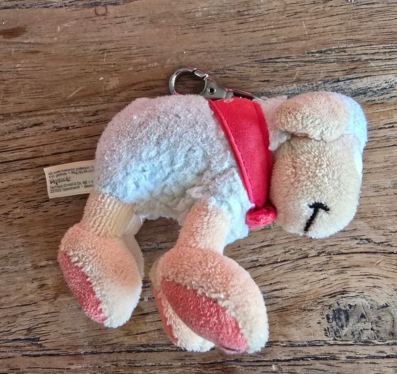 Schattige Nicotoy schaap sleutelhanger, Overige karakters, Overige typen, Ophalen of Verzenden, Zo goed als nieuw