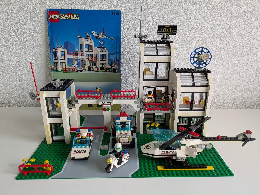verschillende Lego politie sets 1895,4021,6354,6398 compleet, Kinderen en Baby's, Speelgoed | Duplo en Lego, City, Lego, Ophalen of Verzenden