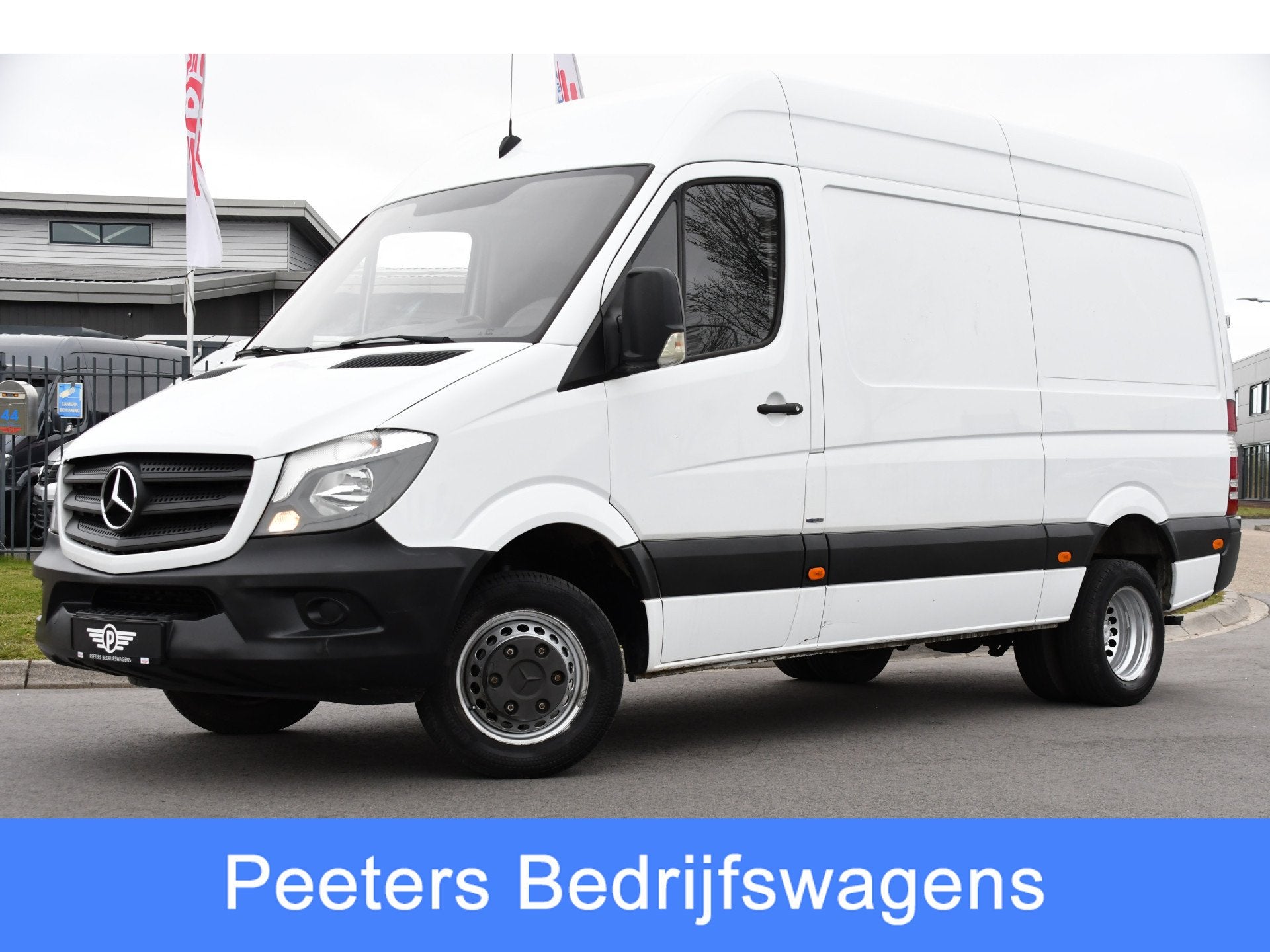 Mercedes-Benz Sprinter 516 2.2 CDI 366 Edition Camera, Cruis, Auto's, Gebruikt, Euro 6, 4 cilinders, Wit