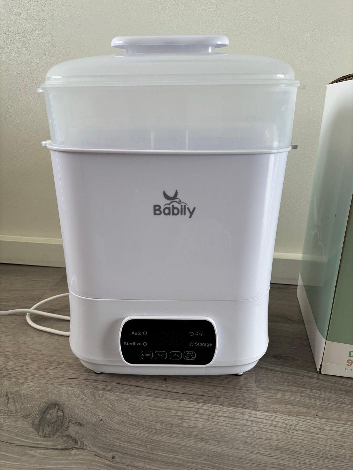 Babilly 4-in-1 Flessensterilisator met Droogfunctie, Ophalen, Overige merken, Sterilisator, Zo goed als nieuw