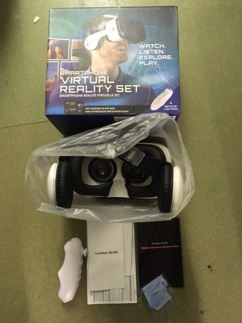VR set , bril mbv telefoon . nieuw in de doos . prijs 20 eur, Ophalen of Verzenden, Zo goed als nieuw, Telefoon