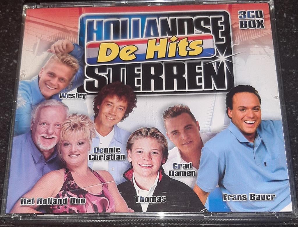 Hollandse sterren de hits 3cd, Ophalen of Verzenden, Zo goed als nieuw, Levenslied of Smartlap, Boxset