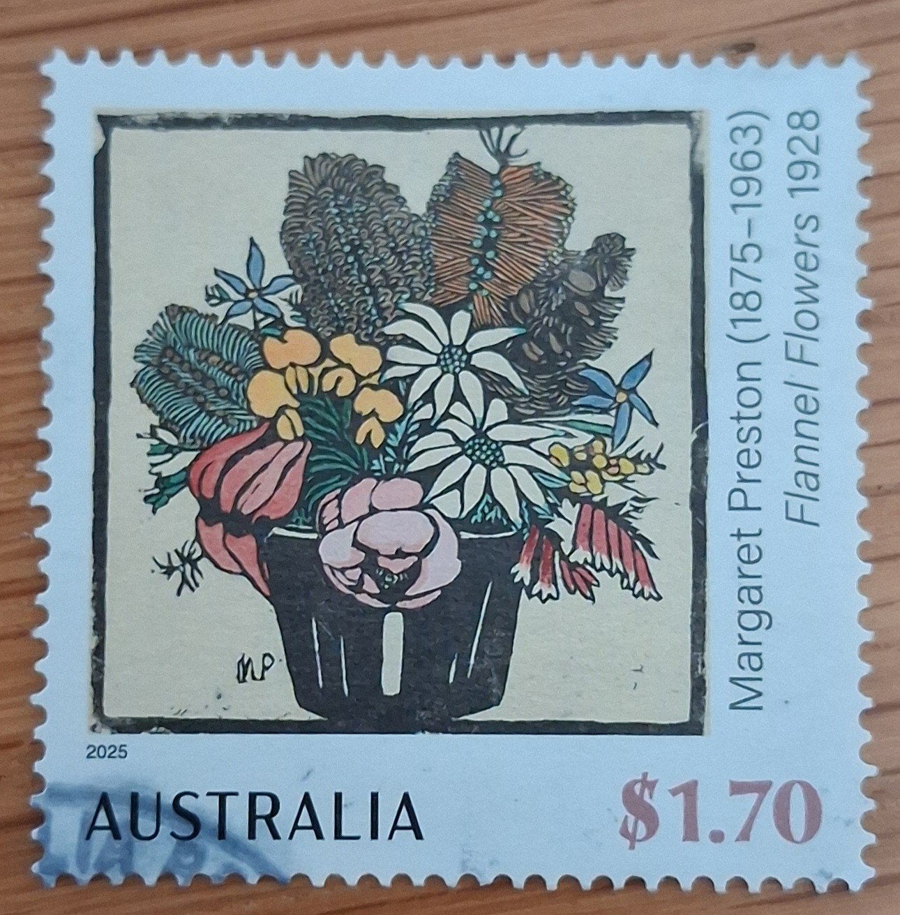 AUSTRALIË 2025 : MARGARET PRESTON SHEET, Ophalen of Verzenden