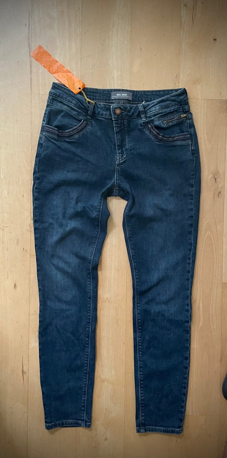 Mos Mosh MMNaomi Colla jeans / spijkerbroek W29 L32, Ophalen of Verzenden, Zo goed als nieuw, Blauw, W28 - W29 (confectie 36)