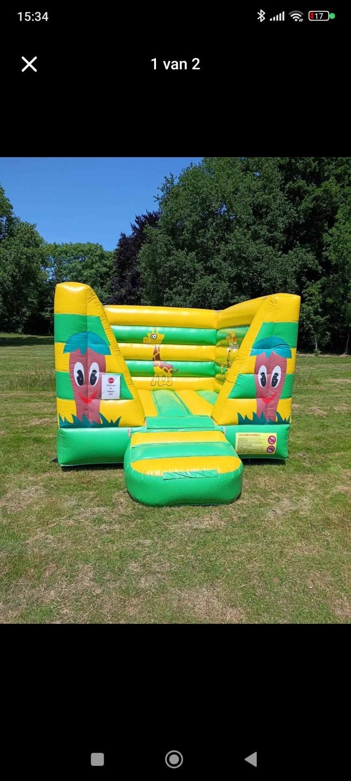 te koop, mini springkussen, Ophalen, Overige