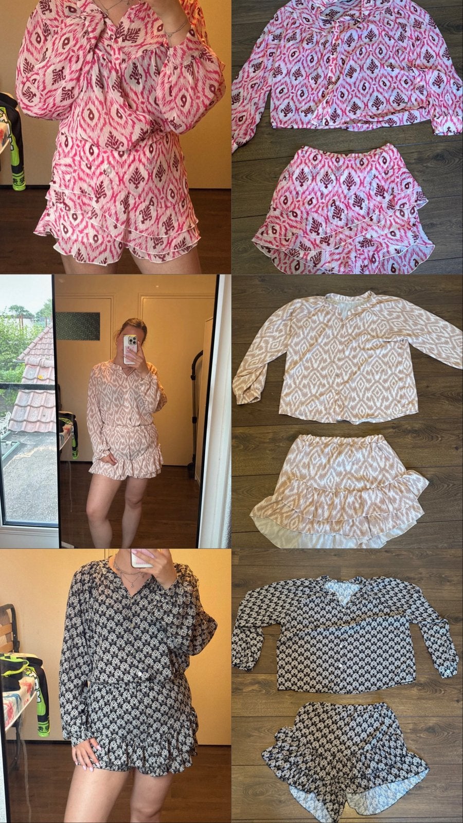 Twee delige kleding setjes, Verzenden, Zo goed als nieuw, Maat 38/40 (M)