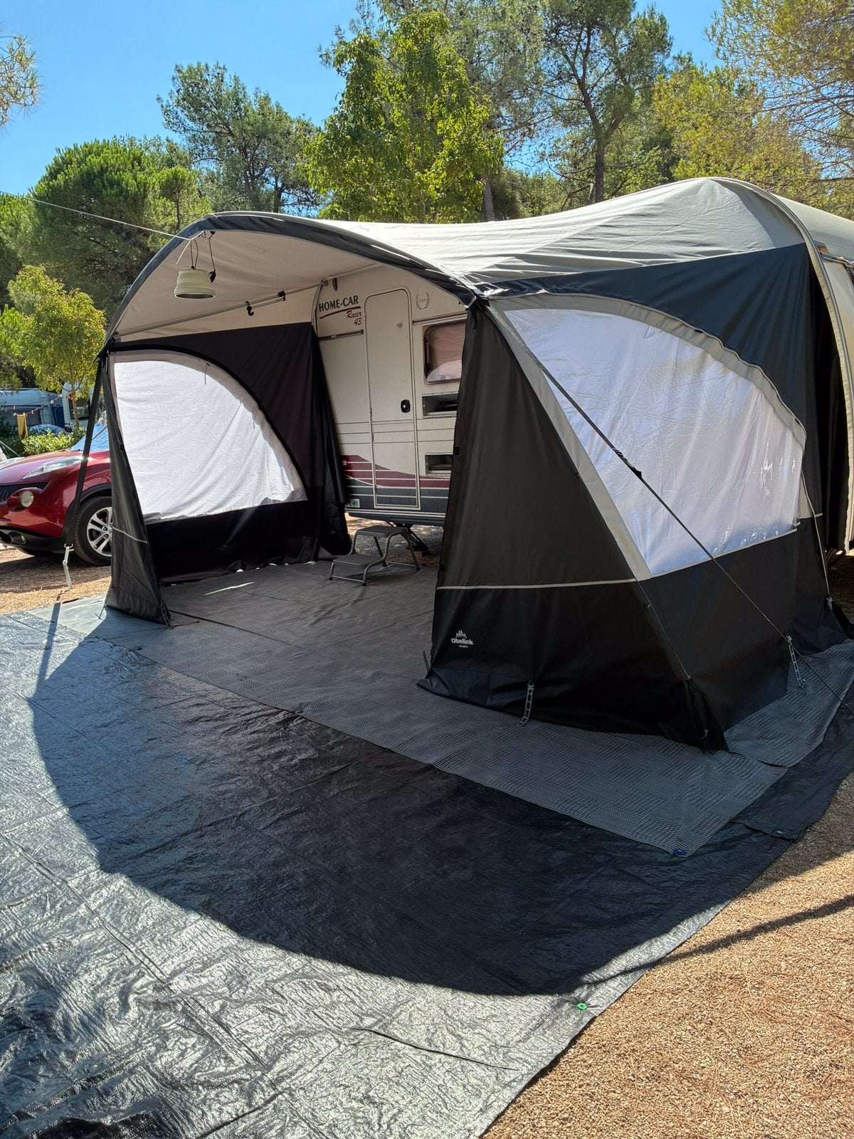 Te koop Obelink Triumph Luifel maat 9, Caravans en Kamperen, Ophalen, Nieuw, Overige merken
