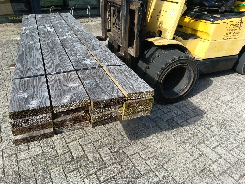 restpartij brede douglas balken, Ophalen, Gebruikt, 250 cm of meer, Balken