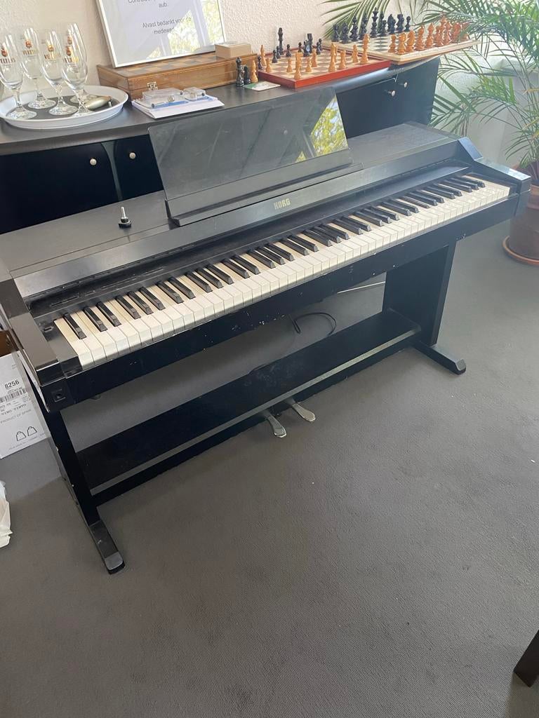 Korg C-7100 Digitale Piano, Muziek en Instrumenten, Piano's, Gebruikt, Piano, Zwart, Digitaal, Ophalen