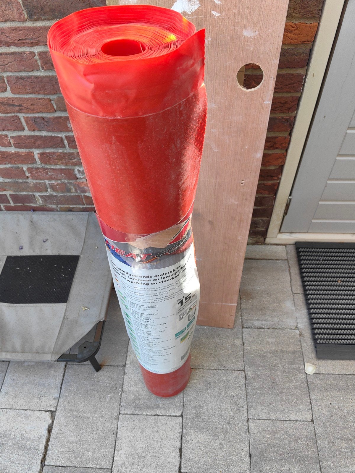 Unifloor Heat-foil ondervloer voor laminaat 15m2, Ophalen