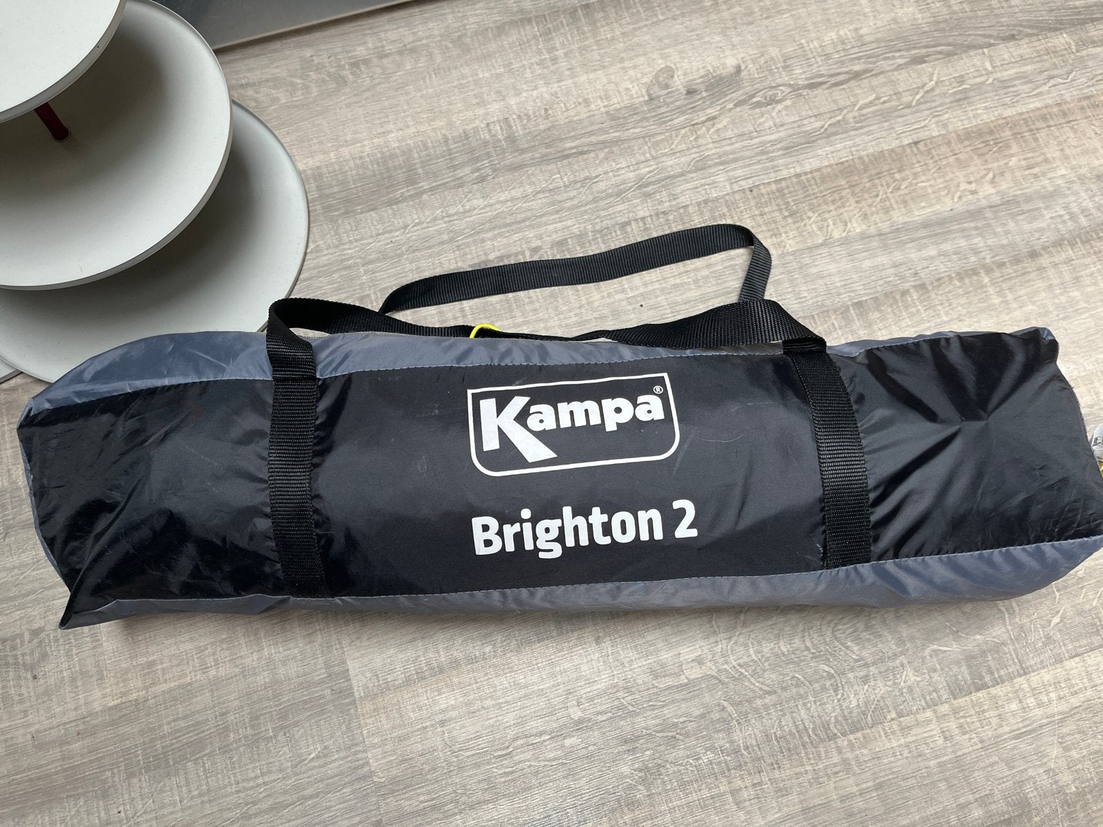 Kampa Brighton 2 - Compacte 2-persoons tent, Caravans en Kamperen, Ophalen of Verzenden, Gebruikt, Tot en met 2
