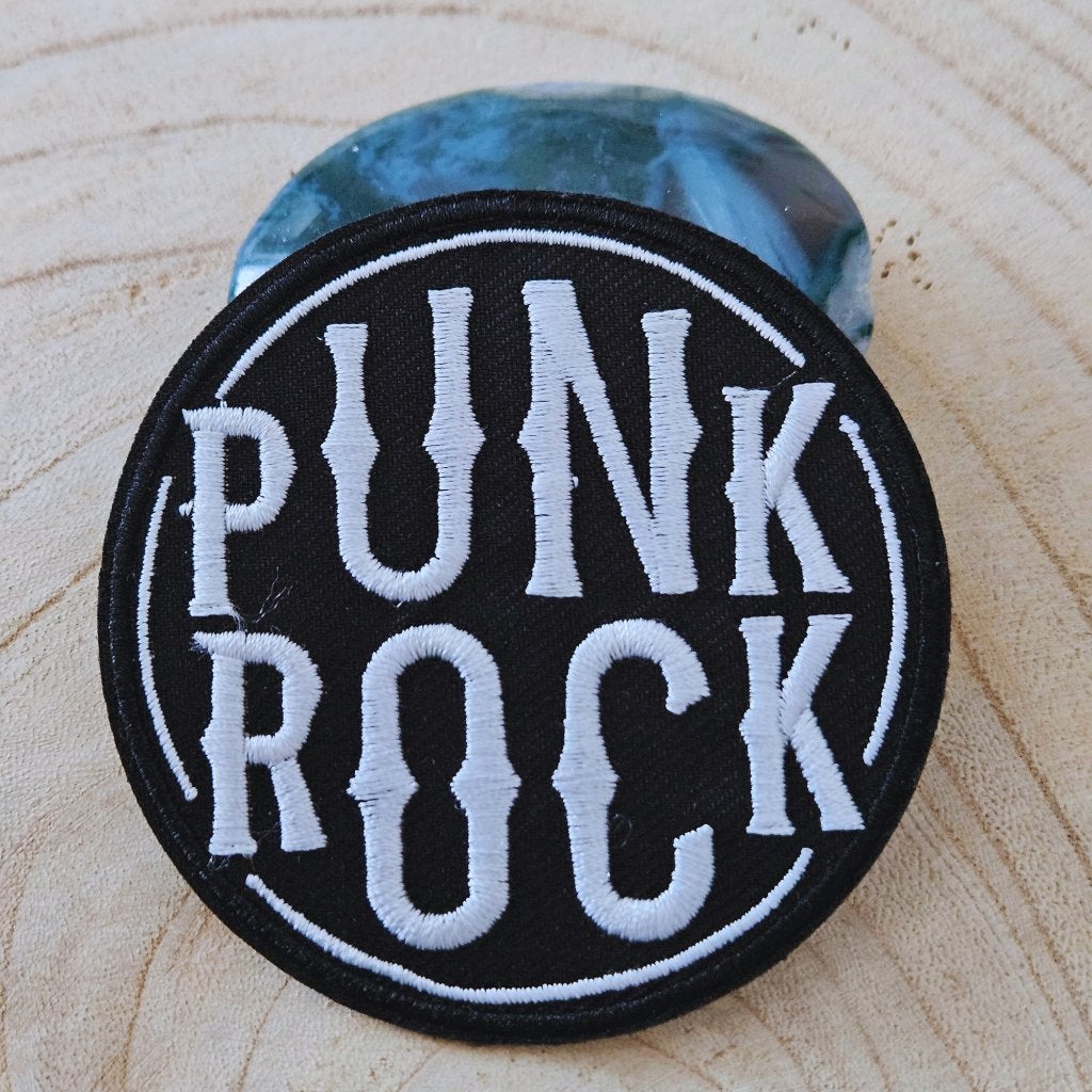 Strijk embleem applicatie Patch punk rock, Hobby en Vrije tijd, Kledingapplicaties en Hotfix, D, Nieuw, Ophalen of Verzenden, D