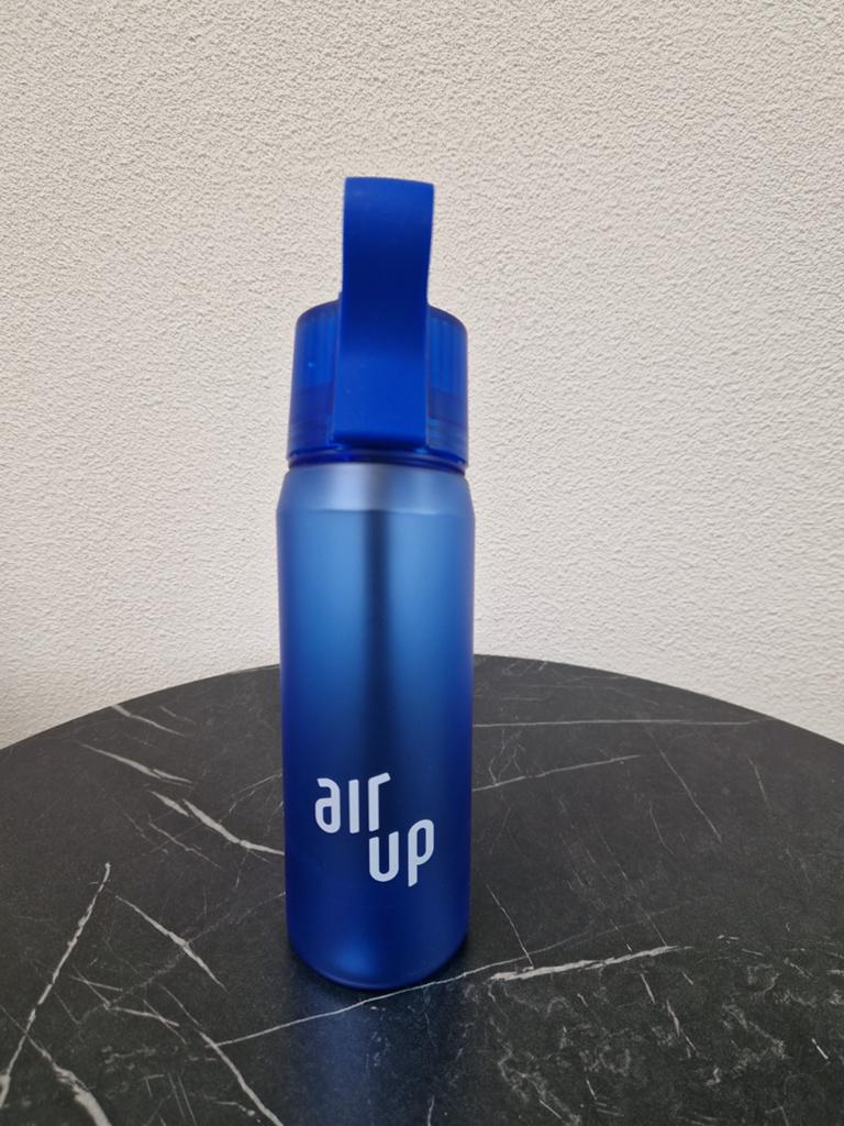 Air Up drinkfles - Blauw - 650ml, Sport en Fitness, Ophalen of Verzenden, Zo goed als nieuw