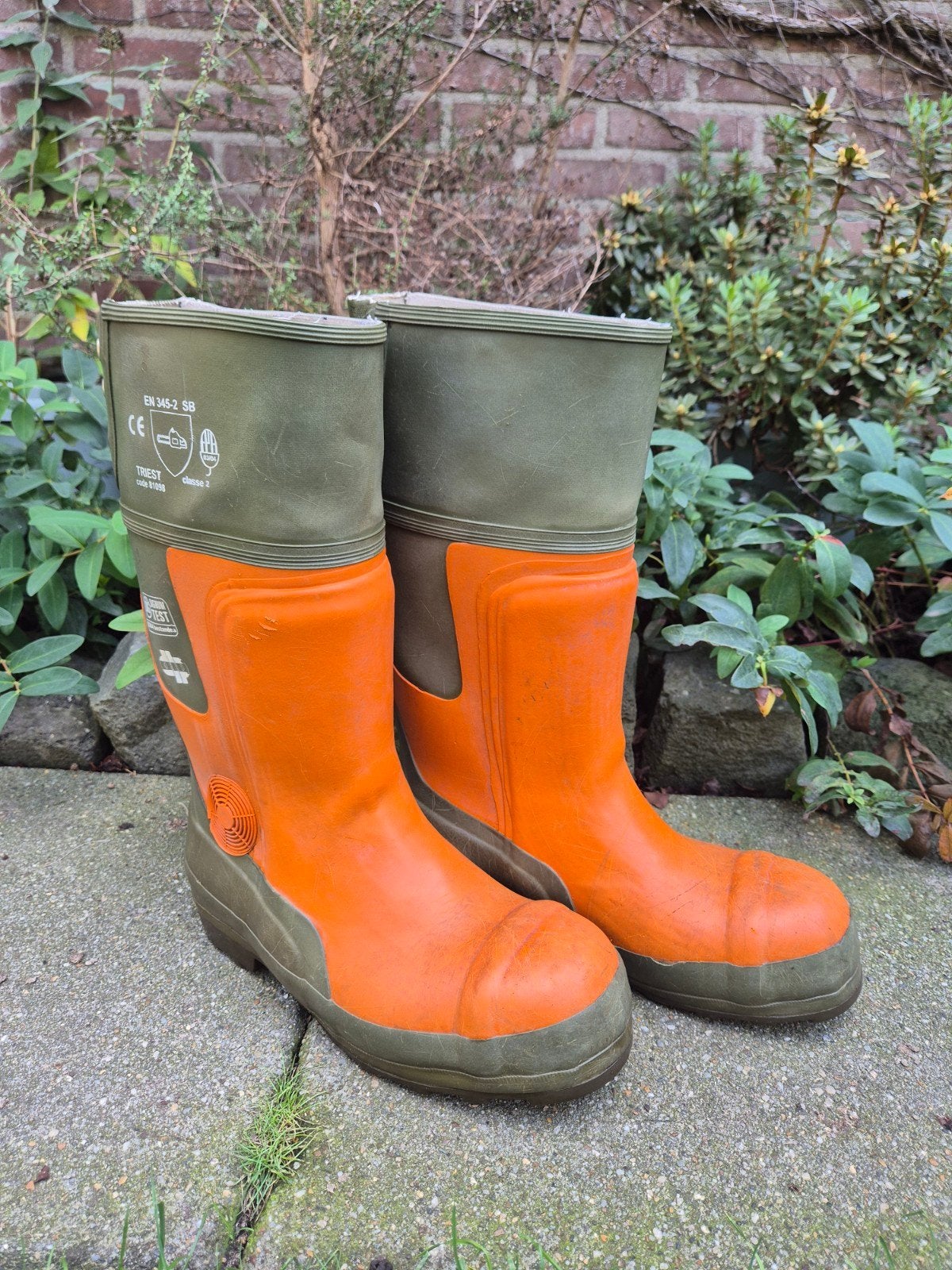 Zaag laarzen schoenen mt 41 PBM, Tuin en Terras, Ophalen of Verzenden, Gebruikt, Dames, Laarzen
