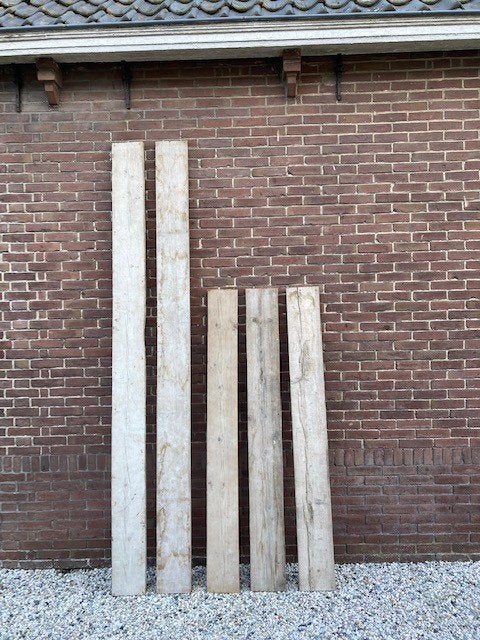 Gebruikte steigerhouten planken, Ophalen, Gebruikt, 25 tot 50 mm, Plank