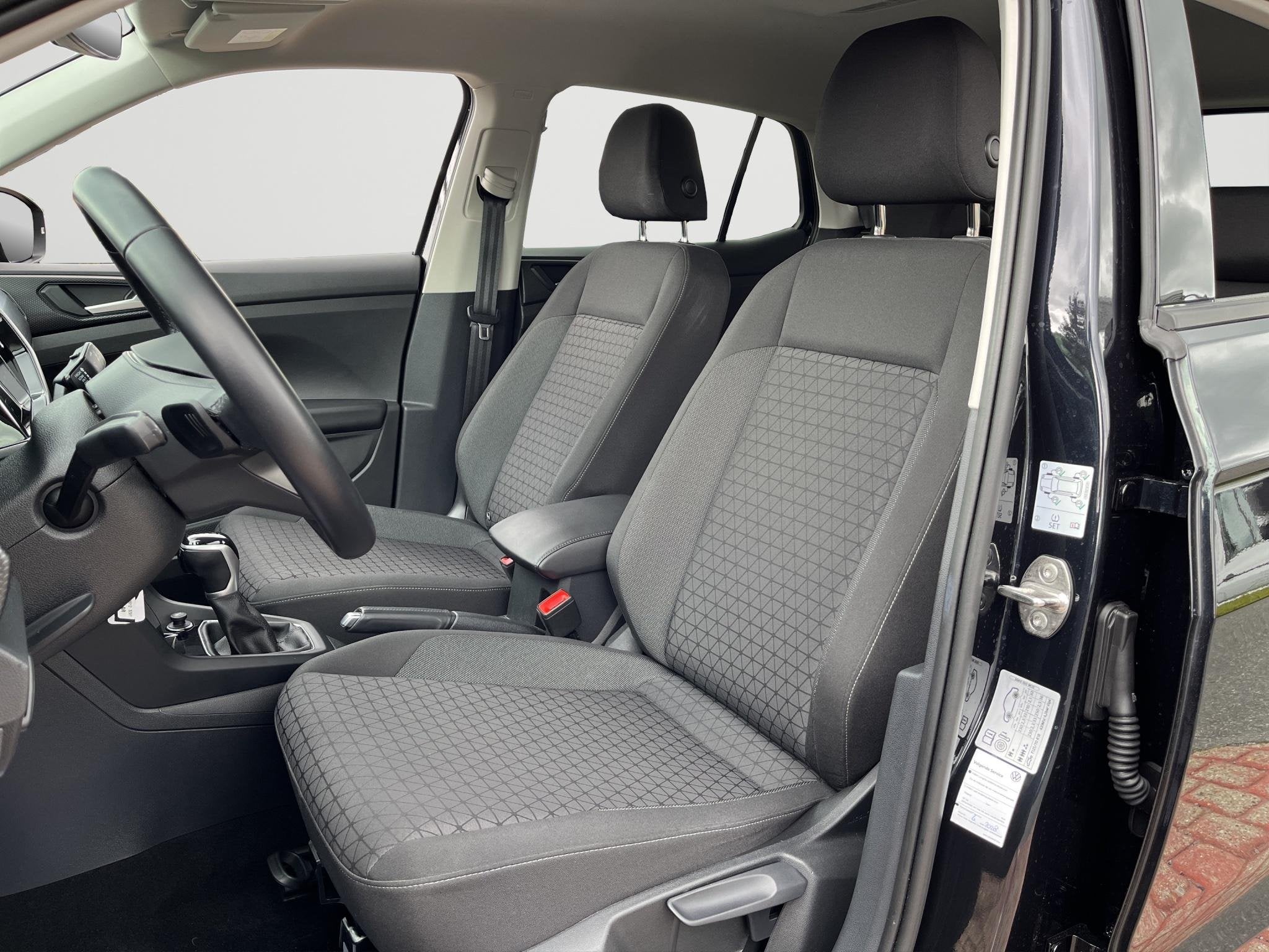 Volkswagen T-Cross 1.0 TSI Style | 110Pk | Automaat | Stoelv, Auto's, Gebruikt, Euro 6, Automatische klimaatregeling, Zwart