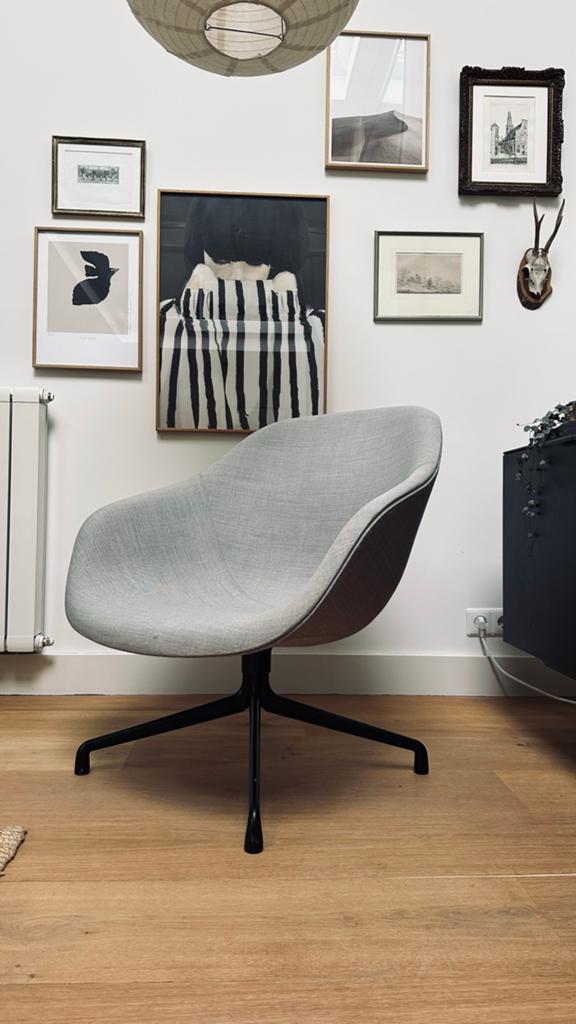 HAY About a Lounge AAL 81 fauteuil, Ophalen, Gebruikt, Minder dan 75 cm, 75 tot 100 cm