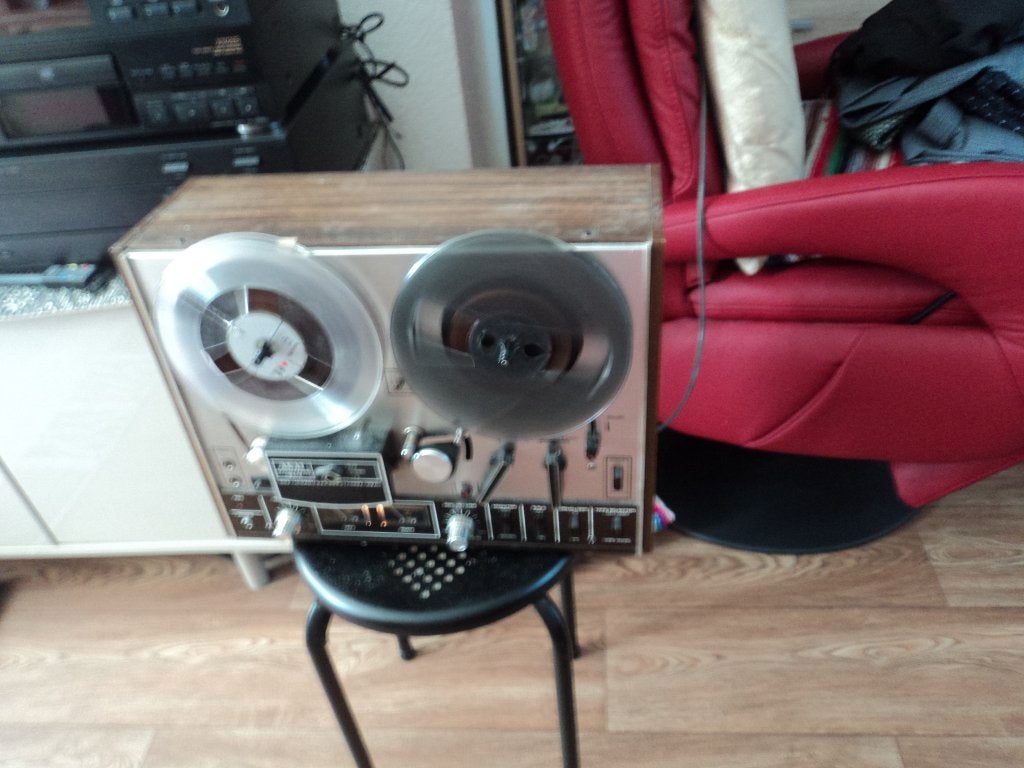 Akai 4000DS, Ophalen, Bandrecorder