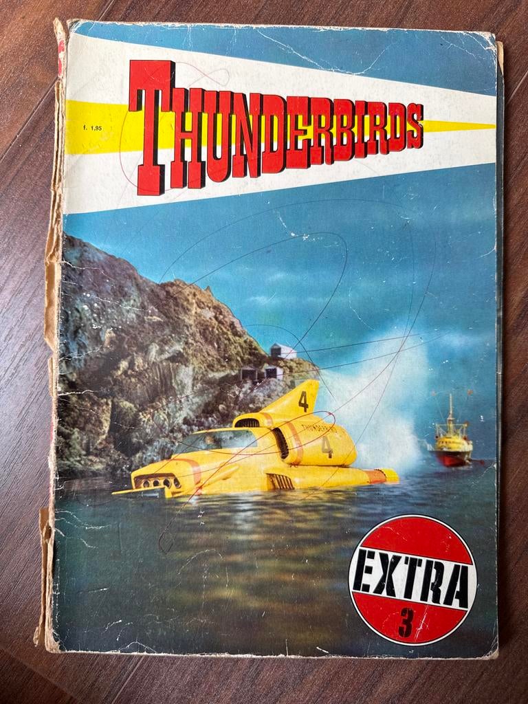 Thunderbirds Extra 3 - Vintage Stripboek, Ophalen of Verzenden, Gelezen, Overige typen