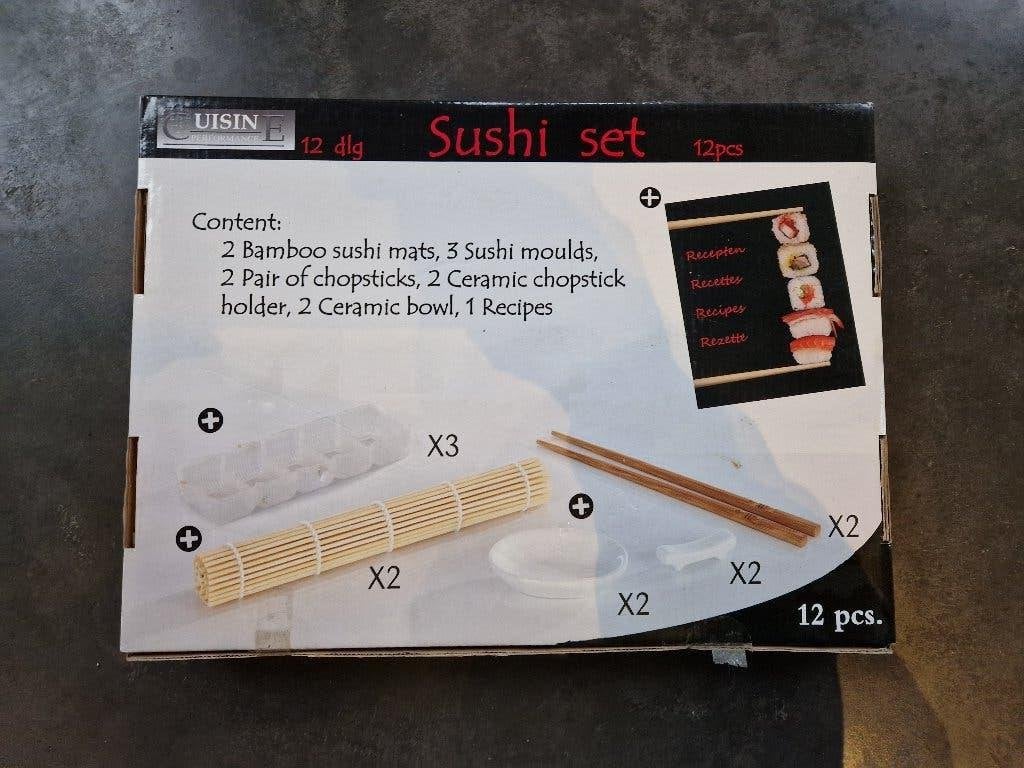 12-delige sushi set nieuw in de doos, Overige materialen, Overige typen, Nieuw, Ophalen of Verzenden